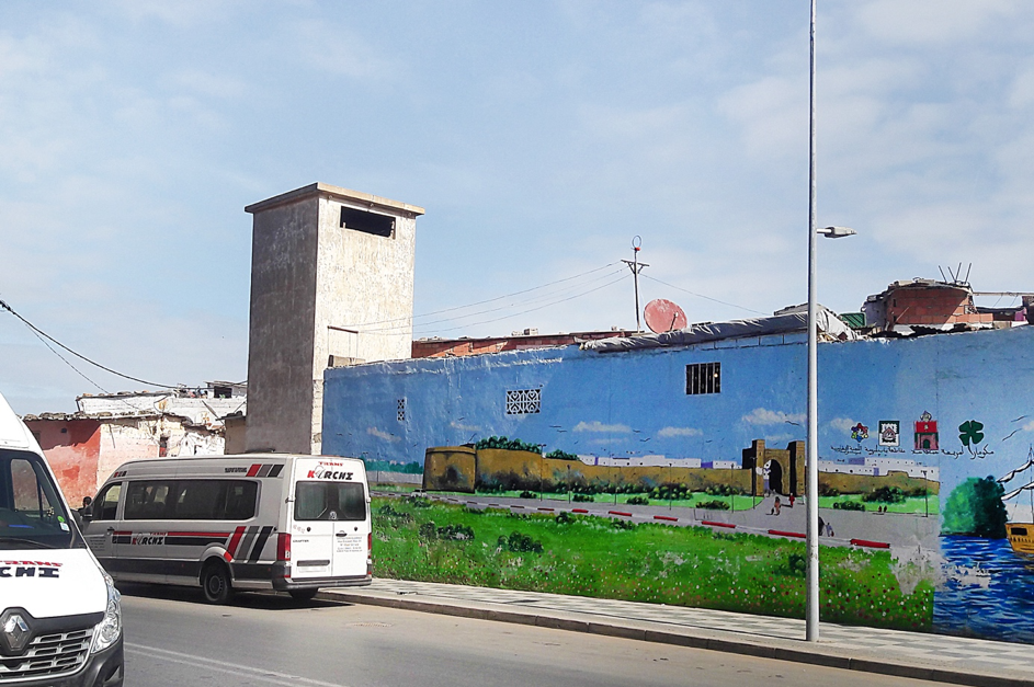 Hal Laqraâ vue depuis l'avenue Mohamed Taïb El Alaoui